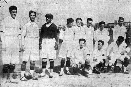 alineación 1/05/1926